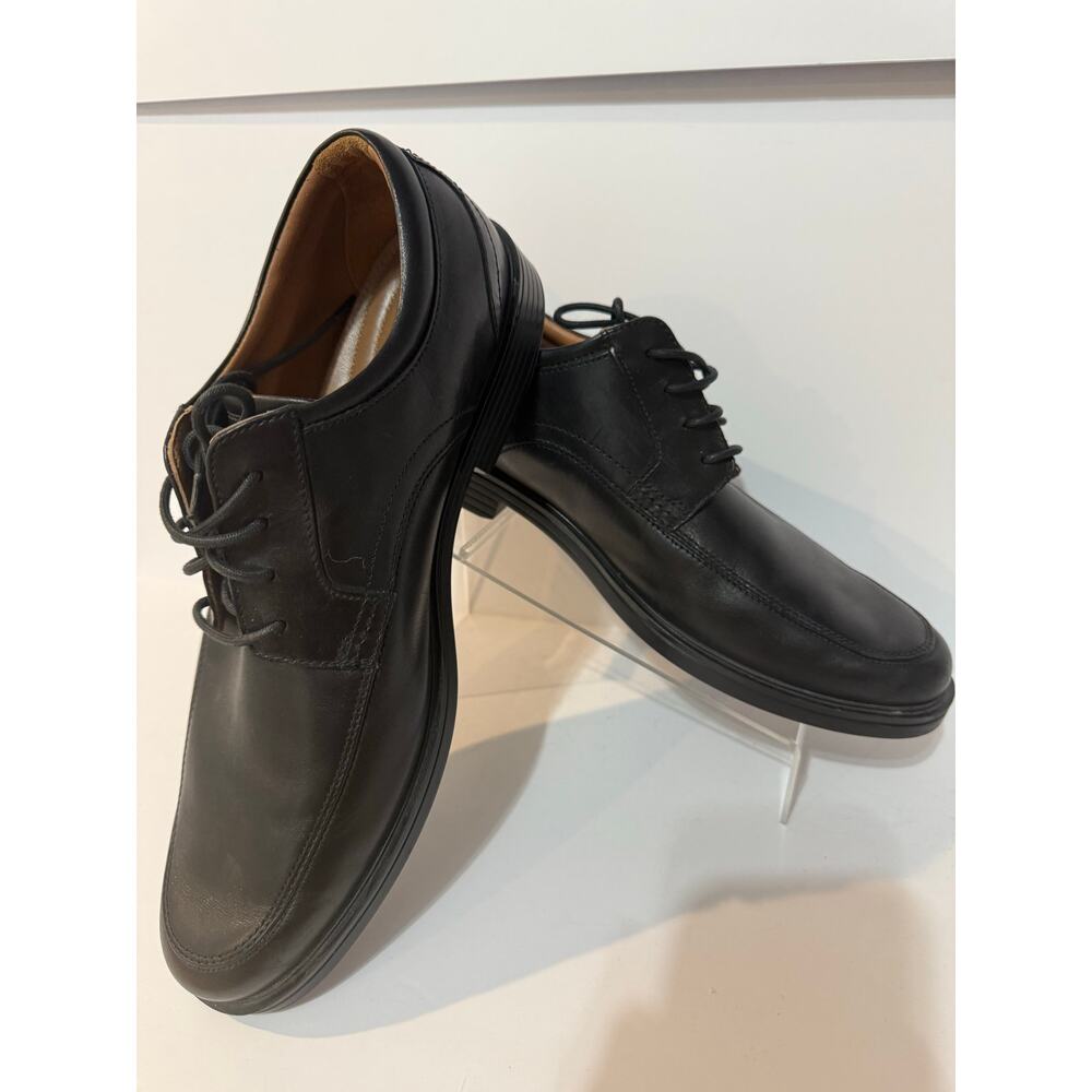 Clark's Mens Unstructured Shoes 21951 Lace Up Size 11.5 Black